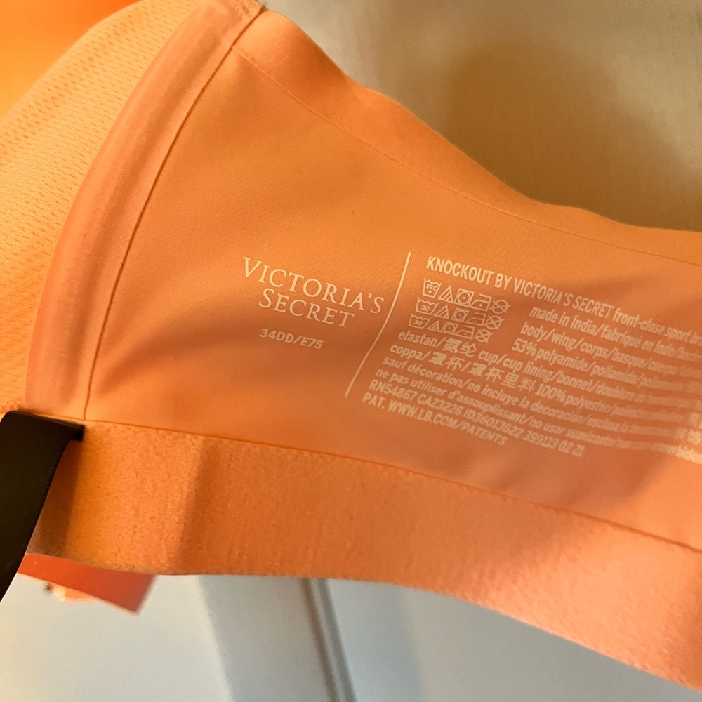 Victoria’s Secret 34 DD KNOCKOUT SPORTS BRA Pink - Picture 5 of 7